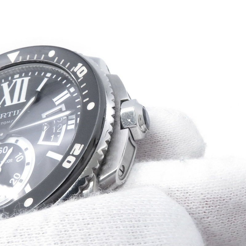 カルティエ カリブル ドゥ カルティエ ダイバー W7100056 Cartier 腕時計 ウォッチ 黒文字盤