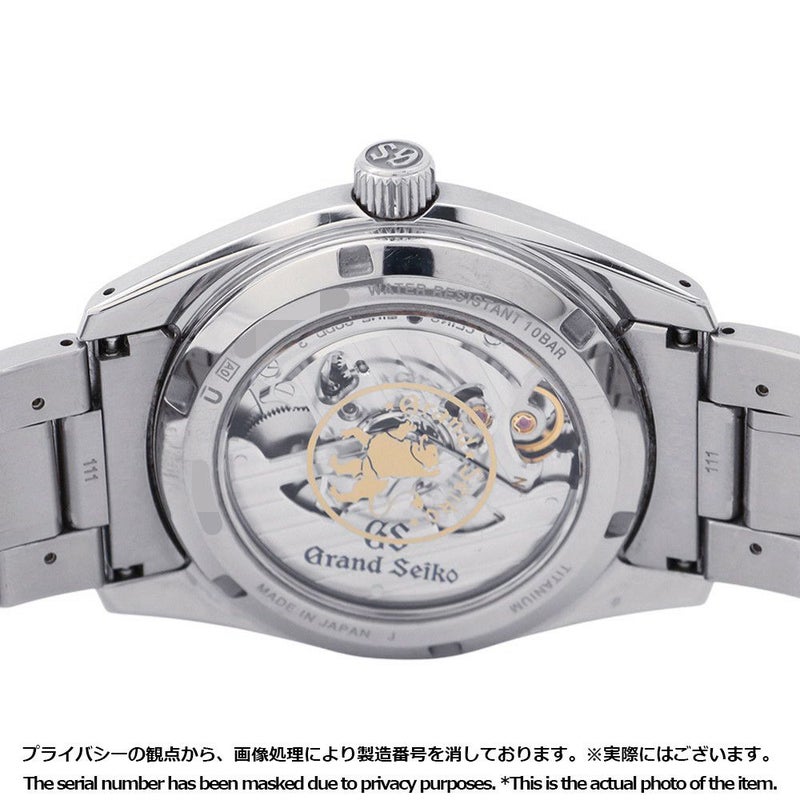 セイコー グランドセイコー ヘリテージコレクション SBGA445 SEIKO 腕時計 ライトグレー文字盤 大雪 深雪