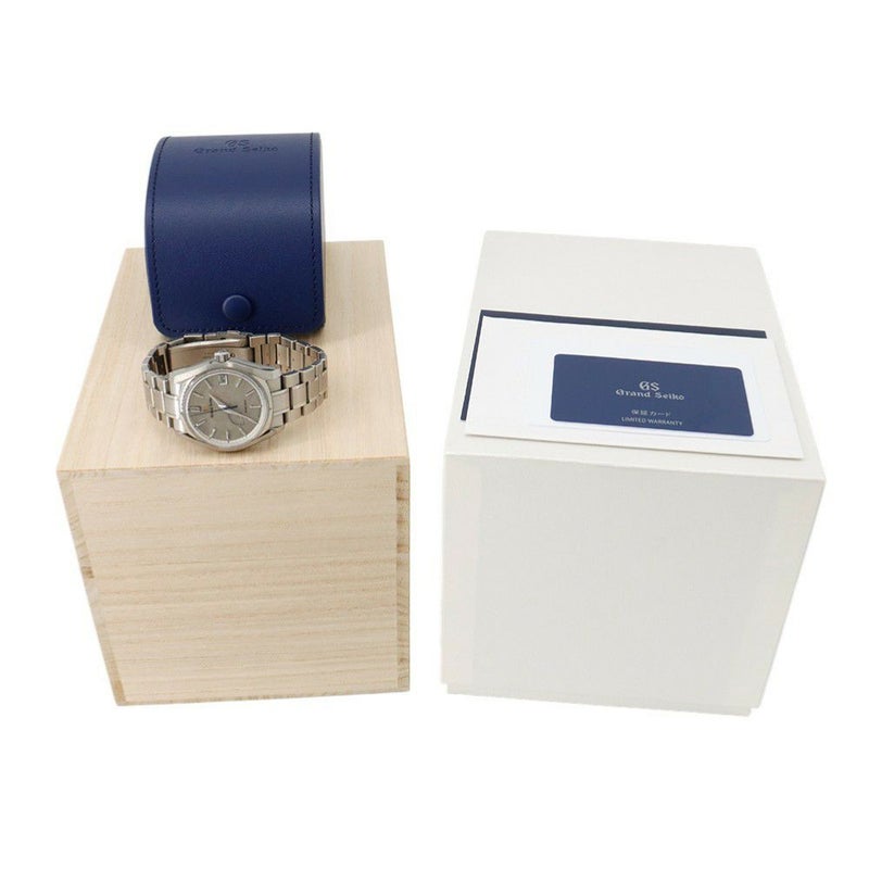 セイコー グランドセイコー ヘリテージコレクション SBGA445 SEIKO 腕時計 ライトグレー文字盤 大雪 深雪