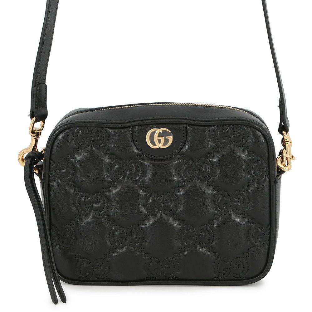 未使用品 GUCCI グッチ GGマトラッセ レザー スモールバッグ 702234 GGマトラッセ ブラック レディース グッチ ショルダーバッグ GGマトラッセ スモール レザー 702234 GUCCI