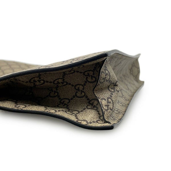 グッチ トートバッグ タイガープリント GGスプリーム 450950 GUCCI メンズ 2wayショルダー トラ 虎 黒