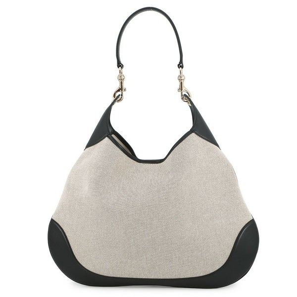 グッチ ショルダーバッグ ワンショルダーバッグ ミディアム キャンバス/レザー 815924 GUCCI トートバッグ 黒