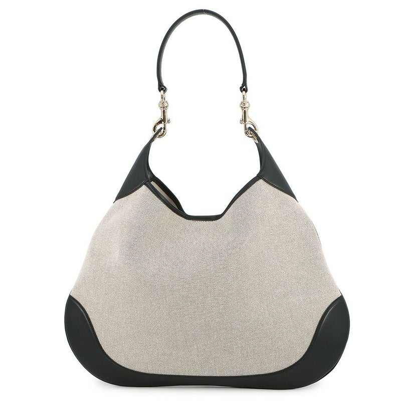 グッチ ショルダーバッグ ワンショルダーバッグ ミディアム キャンバス/レザー 815924 GUCCI トートバッグ 黒