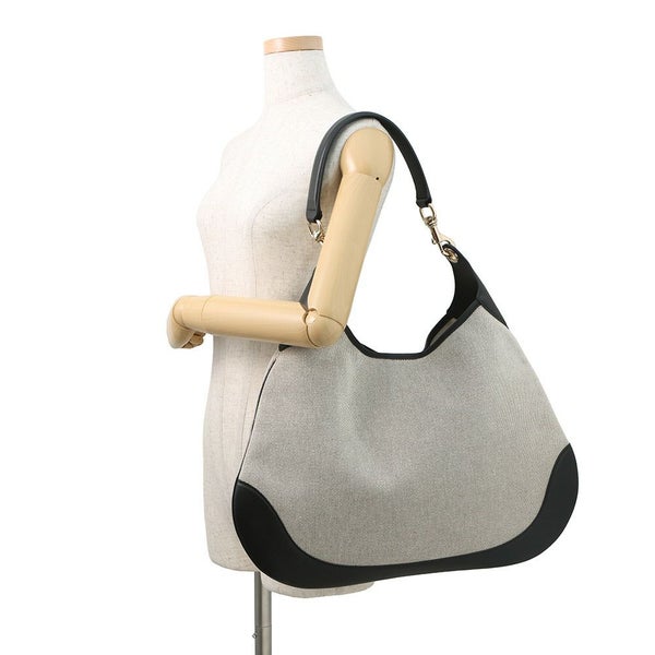 グッチ ショルダーバッグ ワンショルダーバッグ ミディアム キャンバス/レザー 815924 GUCCI トートバッグ 黒