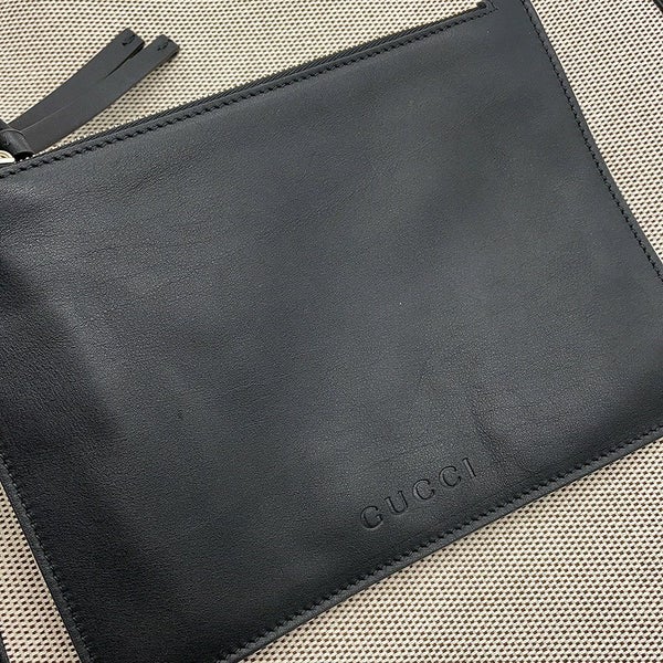 グッチ ショルダーバッグ ワンショルダーバッグ ミディアム キャンバス/レザー 815924 GUCCI トートバッグ 黒
