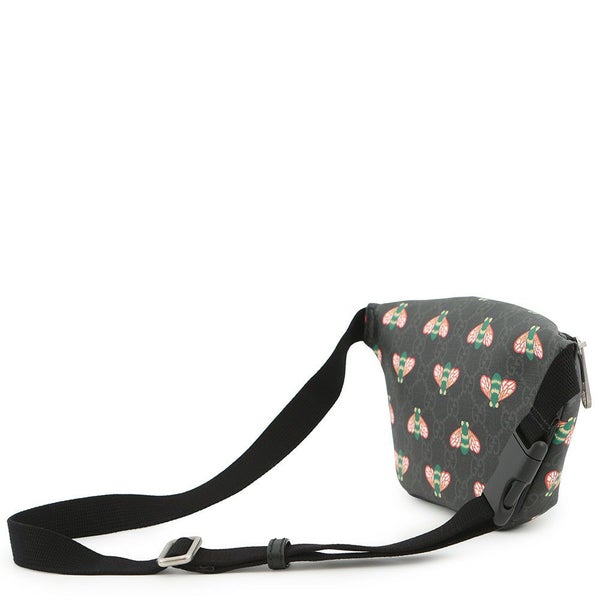 グッチ ボディバッグ ビー GGスプリーム 675181 GUCCI ウエストバッグ 黒