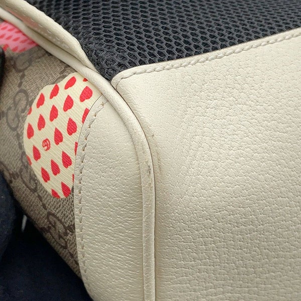 グッチ バックパック アップル ハート GGスプリーム/レザー 552884 GUCCI リュック