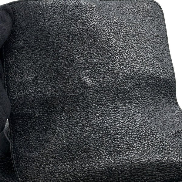 グッチ バックパック バンブー フリンジ レザー 370833 GUCCI リュックサック 黒