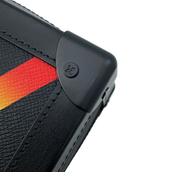 ルイヴィトン ショルダーバッグ タイガ ソフト・トランク M30341 LOUIS VUITTON 黒 ブラック メンズ 2019秋冬