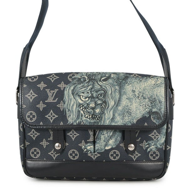 ルイヴィトン ショルダーバッグ モノグラム・サバンナ/チャップマン・ブラザーズ メッセンジャーPM M54248 LOUIS VUITTON