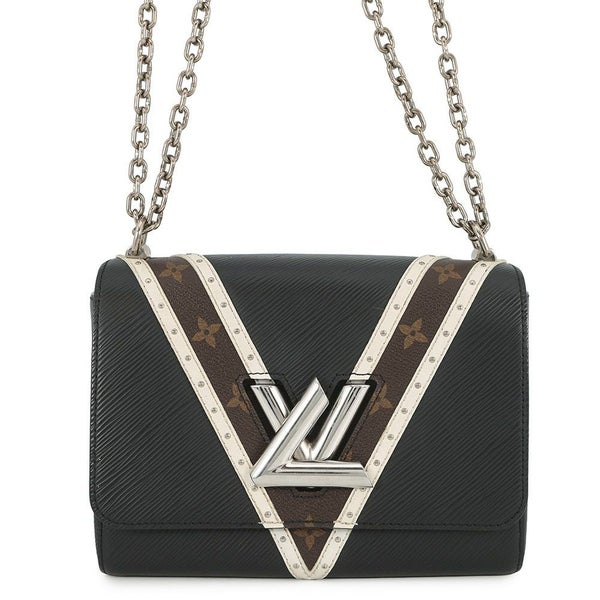 ルイヴィトン ショルダーバッグ エピ/モノグラム ツイストMM M50297 LOUIS VUITTON ヴィトン 2way 黒 ブラック