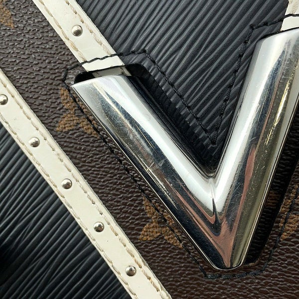 ルイヴィトン ショルダーバッグ エピ/モノグラム ツイストMM M50297 LOUIS VUITTON ヴィトン 2way 黒 ブラック