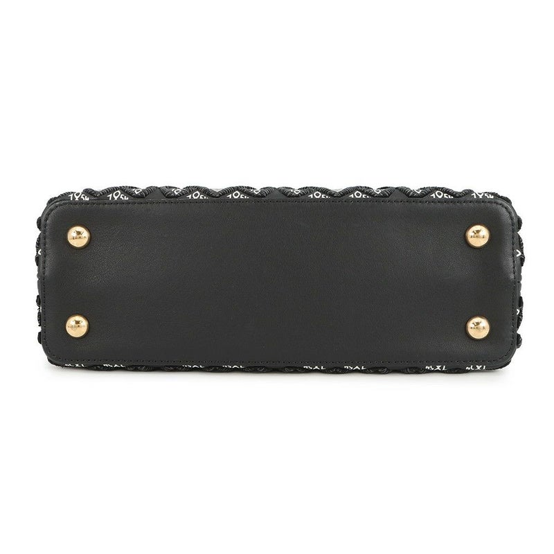 ルイヴィトン ハンドバッグ カーフレザー SINCE1854 カプシーヌMM M57358 LOUIS VUITTON 2way 黒 ブラック