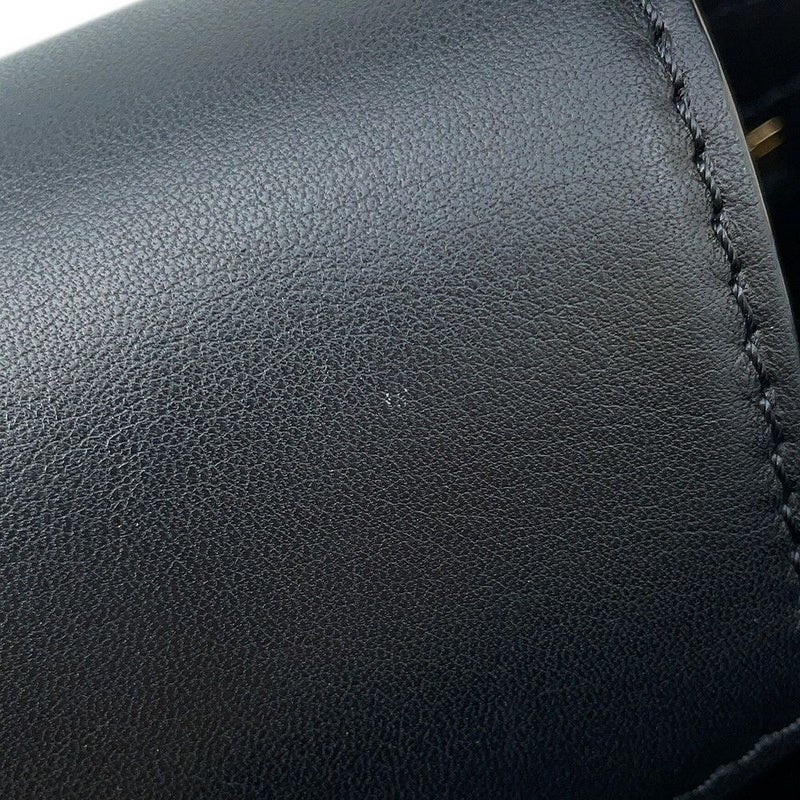 ルイヴィトン ハンドバッグ カーフレザー SINCE1854 カプシーヌMM M57358 LOUIS VUITTON 2way 黒 ブラック