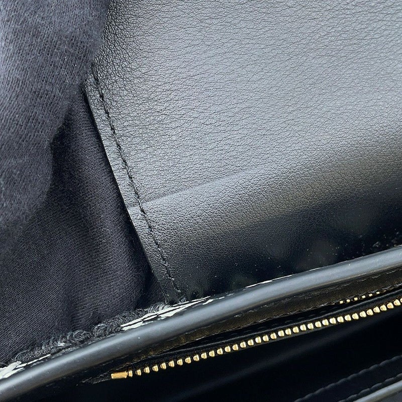 ルイヴィトン ハンドバッグ カーフレザー SINCE1854 カプシーヌMM M57358 LOUIS VUITTON 2way 黒 ブラック