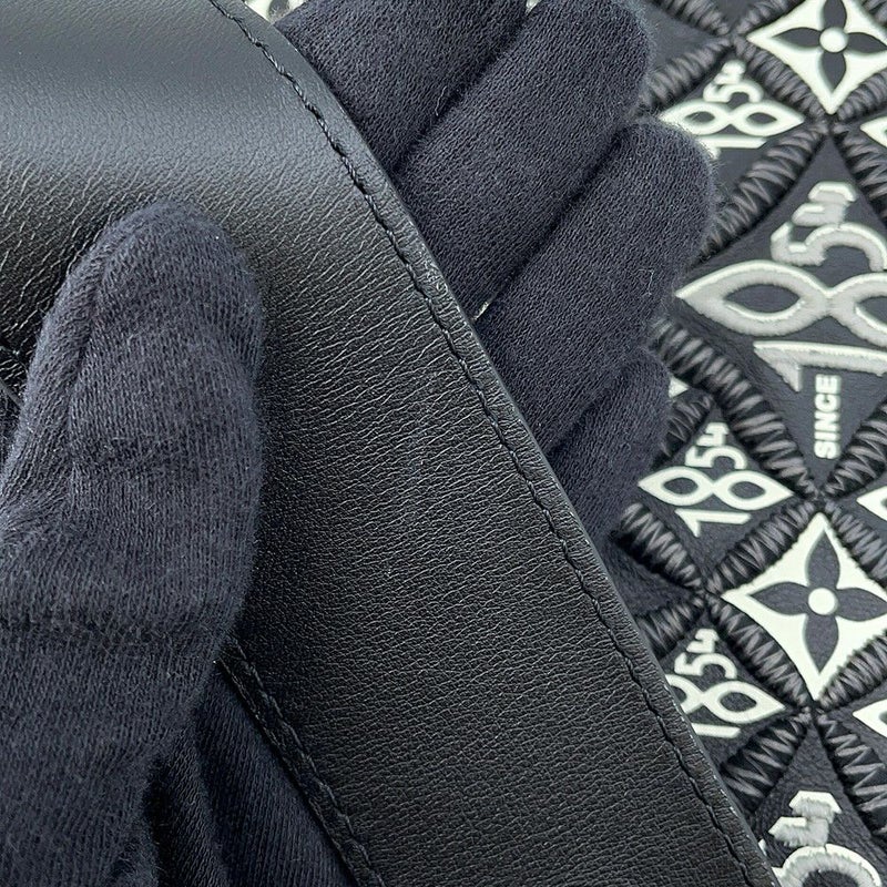 ルイヴィトン ハンドバッグ カーフレザー SINCE1854 カプシーヌMM M57358 LOUIS VUITTON 2way 黒 ブラック