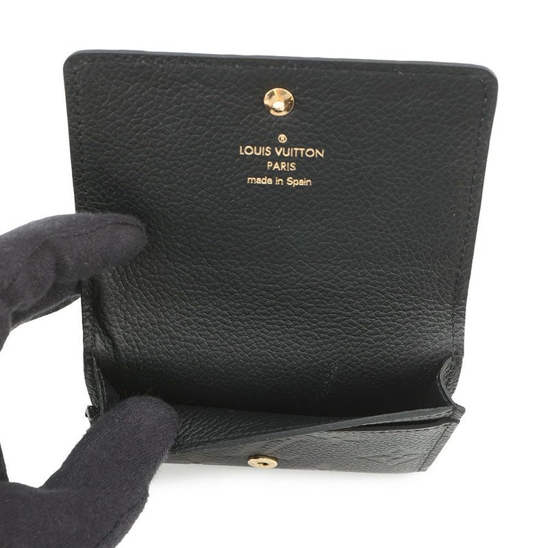 ルイヴィトン カードケース モノグラム・アンプラント アンヴェロップ・カルト・ドゥ・ヴィジット M58456 名刺入れ 黒 ブラック