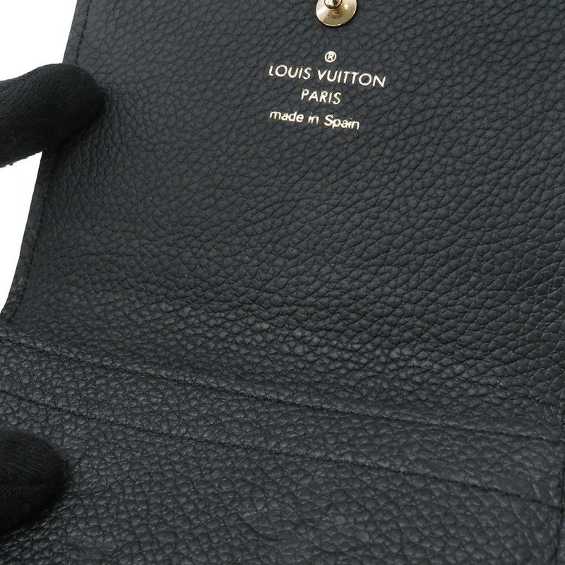 ルイヴィトン カードケース モノグラム・アンプラント アンヴェロップ・カルト・ドゥ・ヴィジット M58456 名刺入れ 黒 ブラック