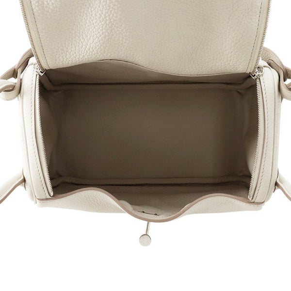 エルメス リンディ26 ベトン/シルバー金具 トリヨンクレマンス A刻印 ２wayショルダー