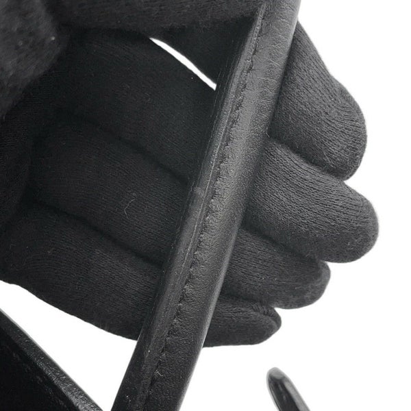 エルメス バーキン30 ブラック/シルバー金具 トリヨンクレマンス □N刻印 HERMES Birkin ハンドバッグ 黒