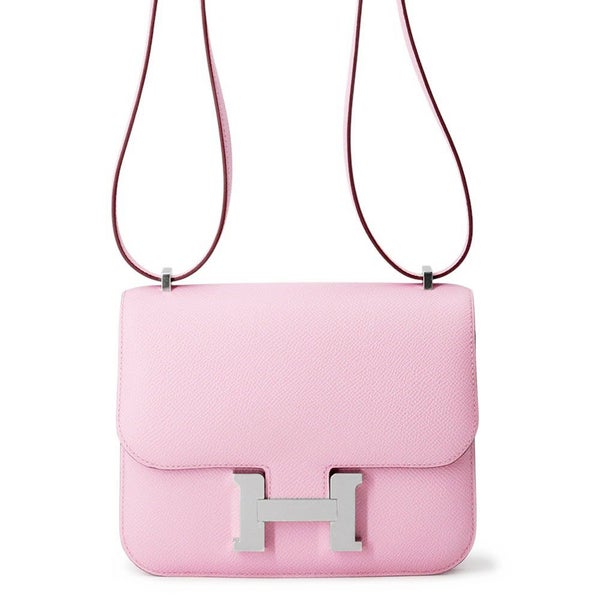 エルメス ミニ コンスタンス3 ミロワール モーヴシルベストル/シルバー金具 エプソン K刻印