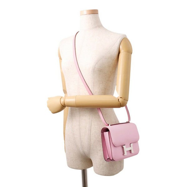 エルメス ミニ コンスタンス3 ミロワール モーヴシルベストル/シルバー金具 エプソン K刻印