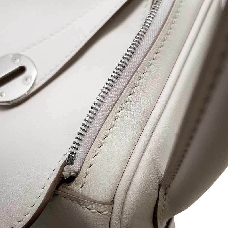 エルメス ハンドバッグ リンディ26 ヴェルソ グリスペール/ヴェールヴェルティゴ/シルバー金具 スイフト K刻印 ２wayショルダー