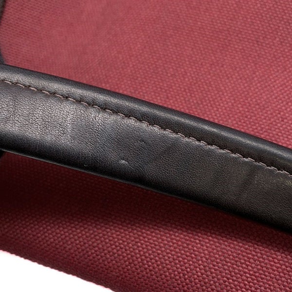 エルメス リュック サックドパンサージュ グルーム ルージュアッシュ/ショコラ/シルバー金具 トワルシェブロン/キャンバス バックパック