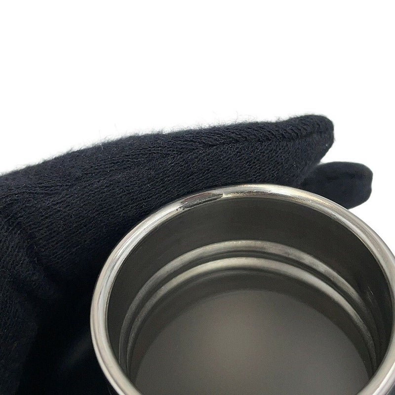 ミュウミュウ ウォーターボトル ロゴ ステンレス 350ml 5UH009 Miu Miu 水筒 マイボトル 黒