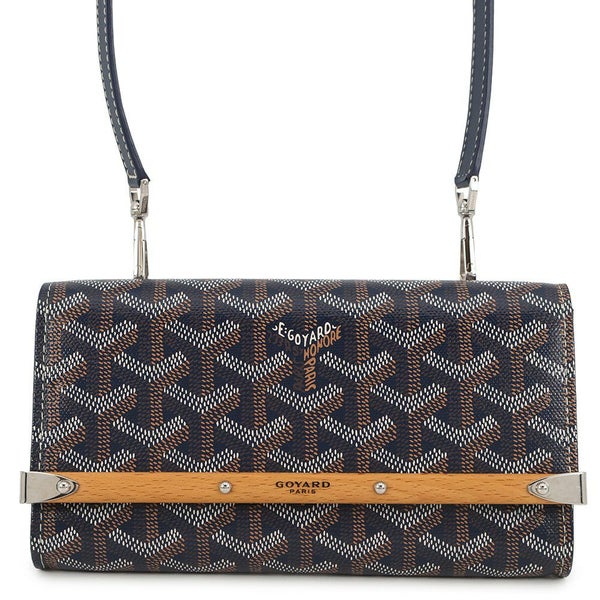 ゴヤール ショルダーバッグ モンテカルロ ミニケース PVC ウッド MONTE2MINTY12CL12P GOYARD