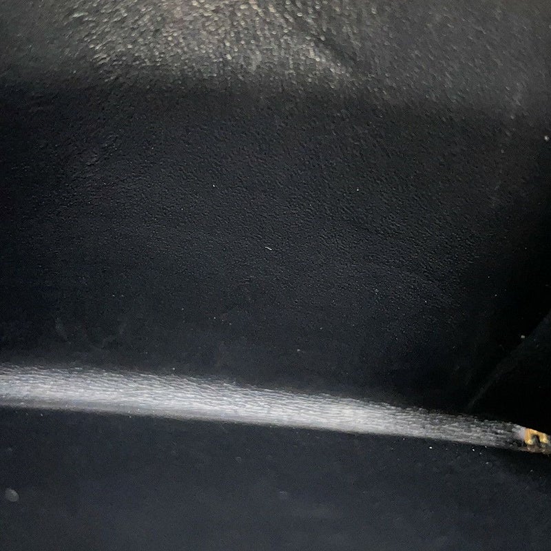 プラダ 二つ折り財布 ロゴ レザー 1ML018 PRADA 黒