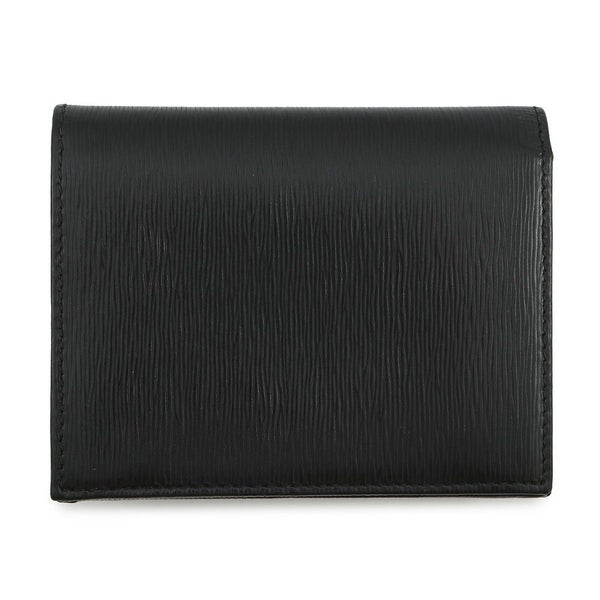 プラダ 二つ折り財布 ロゴ コンパクトウォレット 1MV204 PRADA 黒