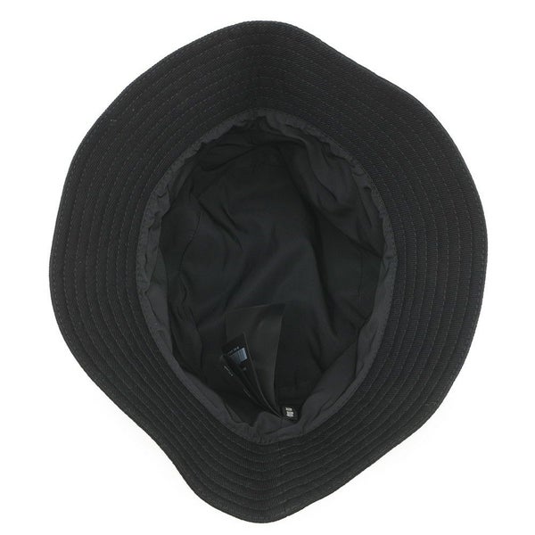 ミュウミュウ ハット ロゴ バケットハット コットン サイズS 5HC196 Miu Miu 帽子 黒