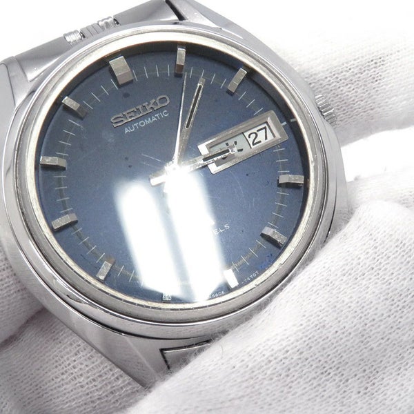 セイコー ロードマチック 5606-7190 SEIKO 腕時計 ブルー文字盤
