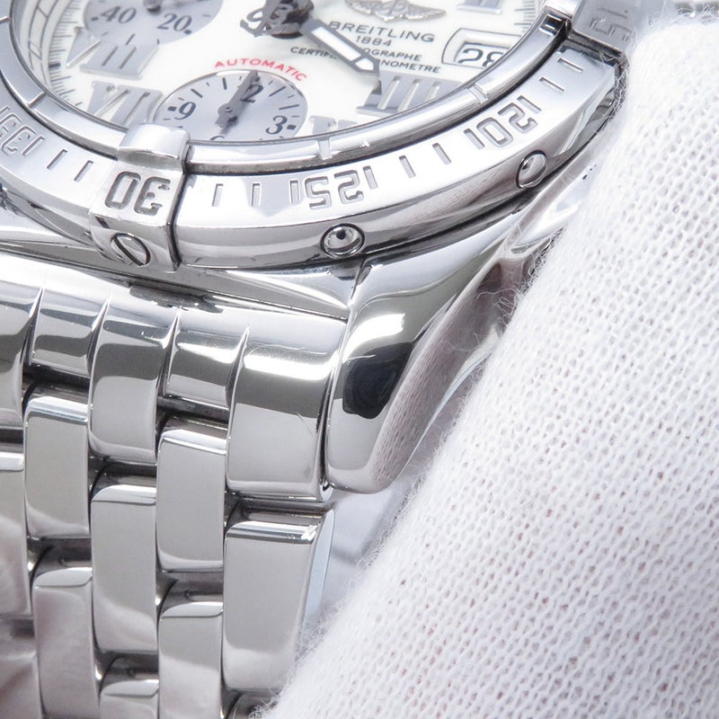 ブライトリング クロノコックピット A13358  BREITLING 腕時計 白文字盤