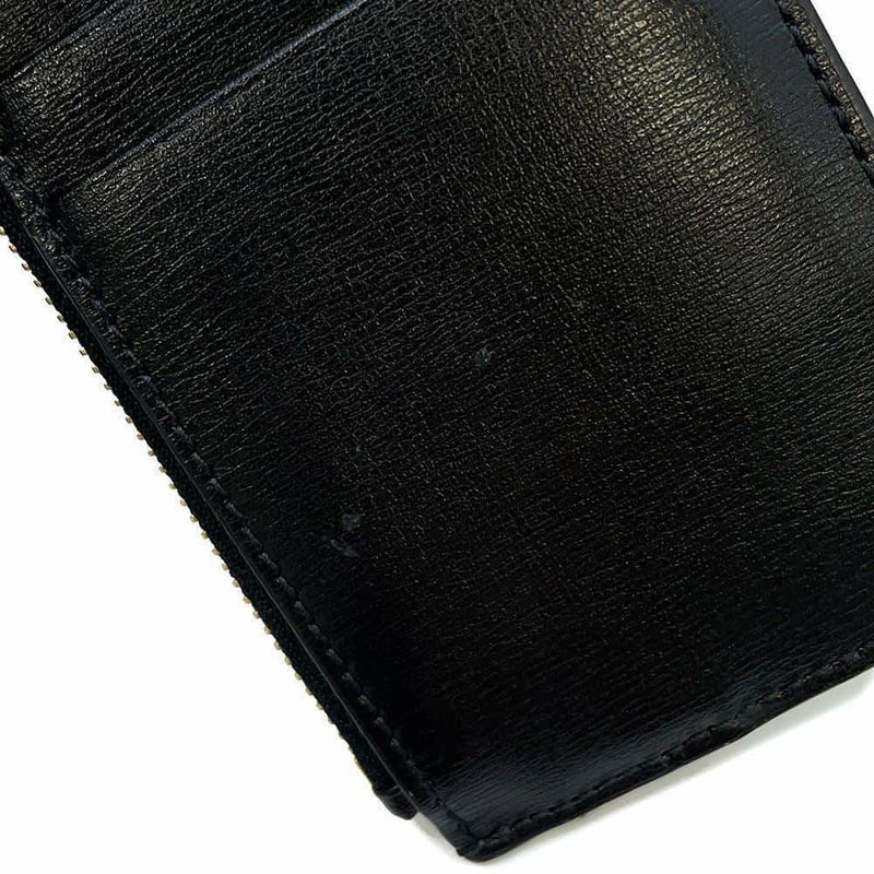 サルヴァトーレ・フェラガモ カードケース ヴァラリボン 22 E010 Ferragamo フラグメントケース 黒