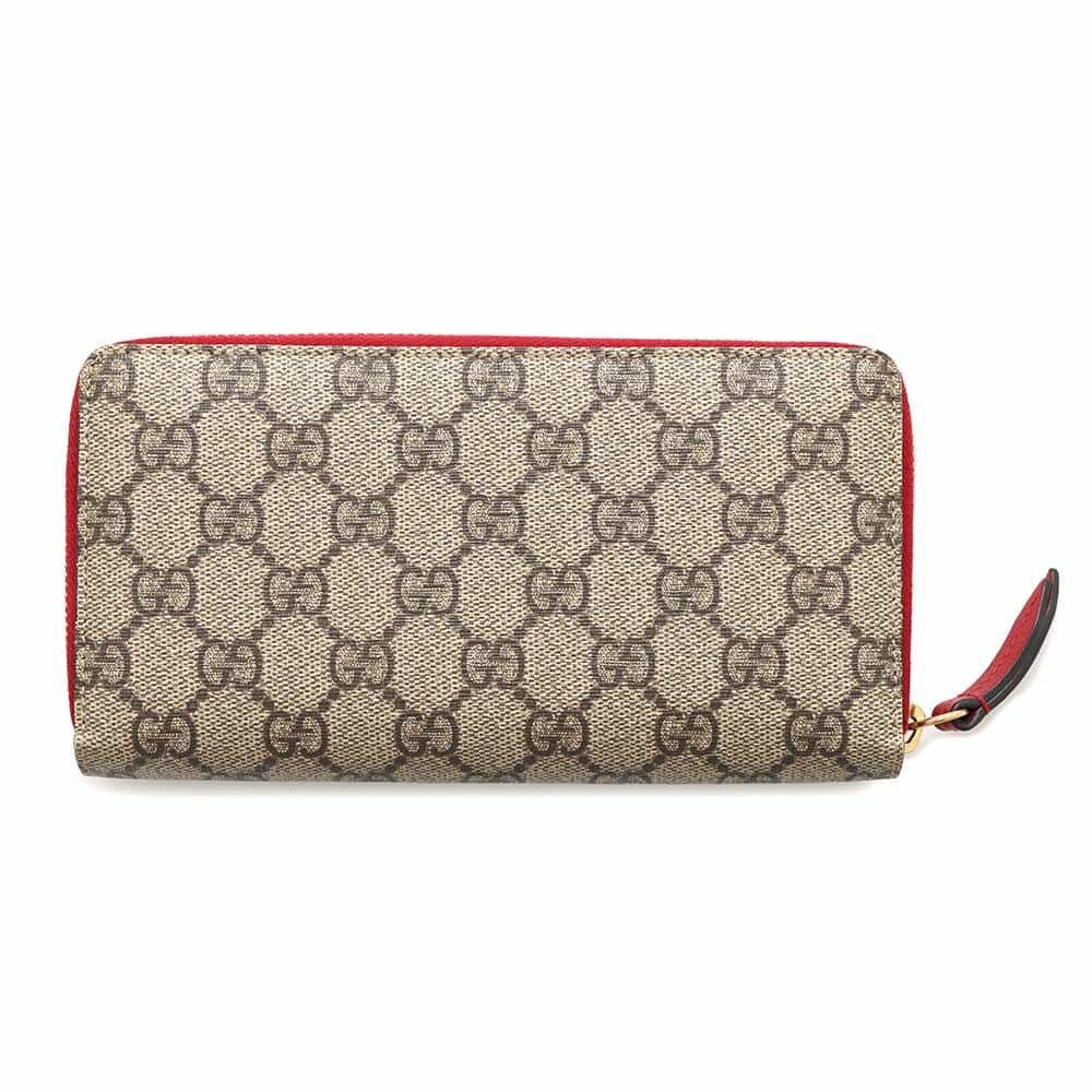 グッチ 長財布 GGスプリーム キャット 506279 GUCCI 財布 ネコ 安心