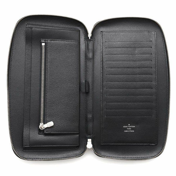 ルイヴィトン トラベルケース タイガ オーガナイザー・アトール M30652 財布 ブラック 黒