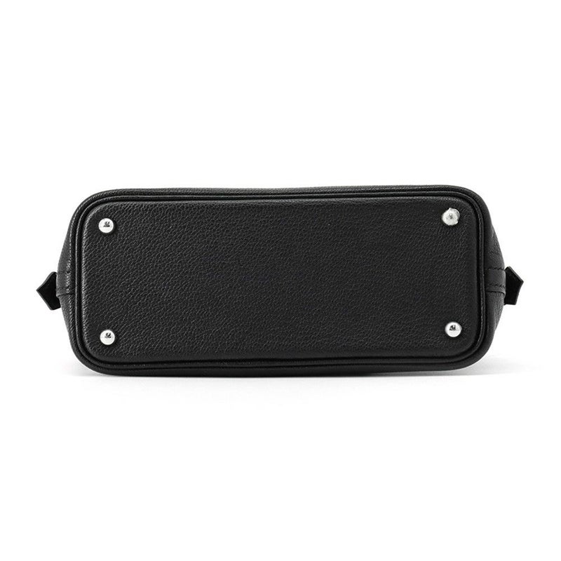 エルメス ボリード1923 ミニ ブラック/シルバー金具 シェブルミゾル K刻印 HERMES ２wayショルダー 黒