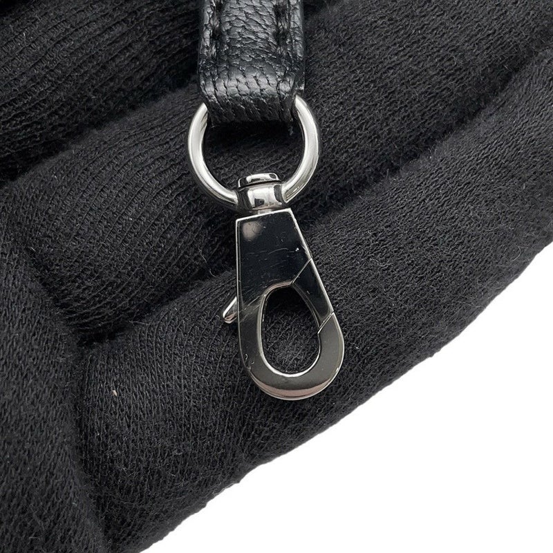 エルメス ボリード1923 ミニ ブラック/シルバー金具 シェブルミゾル K刻印 HERMES ２wayショルダー 黒