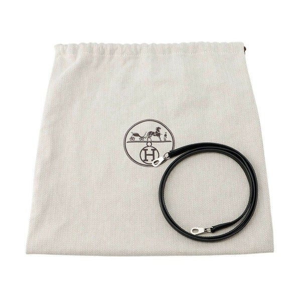 エルメス ボリード1923 ミニ ブラック/シルバー金具 シェブルミゾル K刻印 HERMES ２wayショルダー 黒