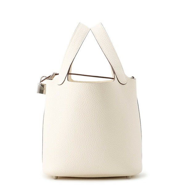 エルメス ハンドバッグ ピコタンロックPM ナタ/シルバー金具 トリヨンクレマンス Y刻印