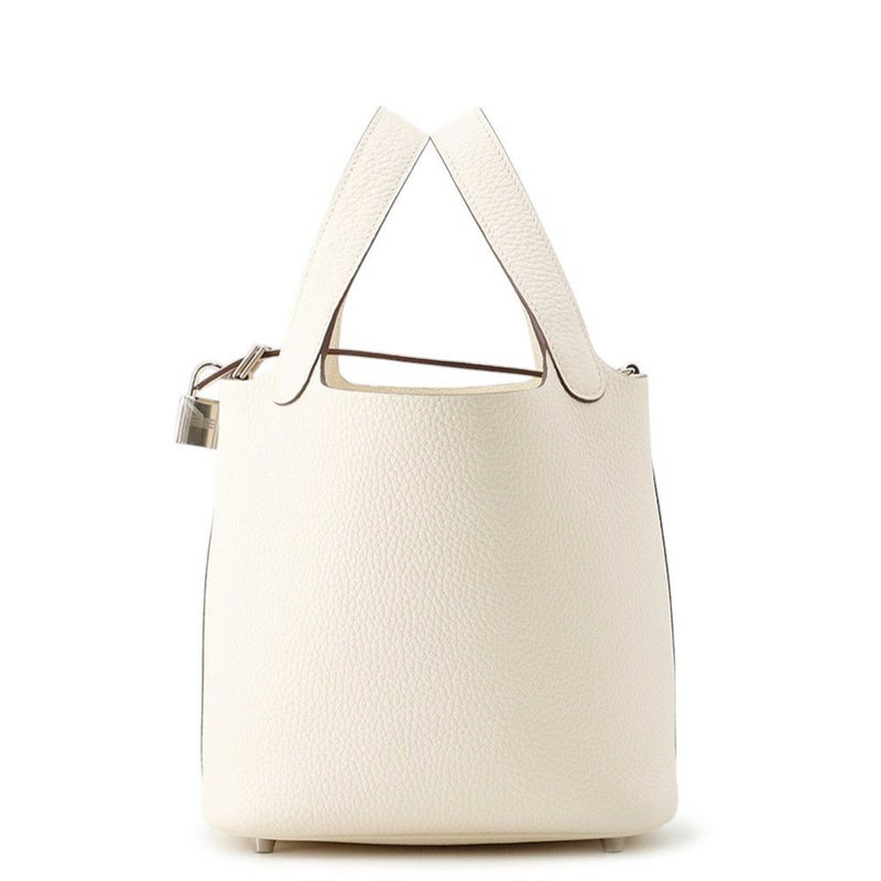 エルメス ハンドバッグ ピコタンロックPM ナタ/シルバー金具 トリヨンクレマンス Y刻印