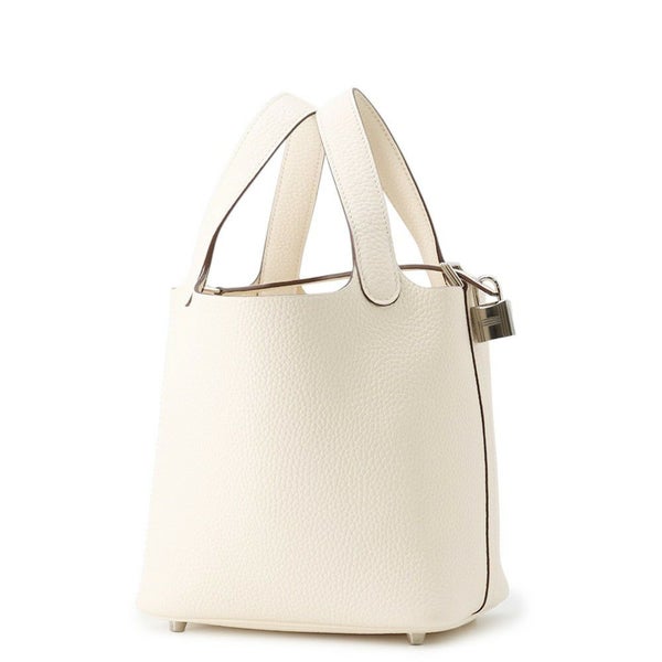 エルメス ハンドバッグ ピコタンロックPM ナタ/シルバー金具 トリヨンクレマンス Y刻印