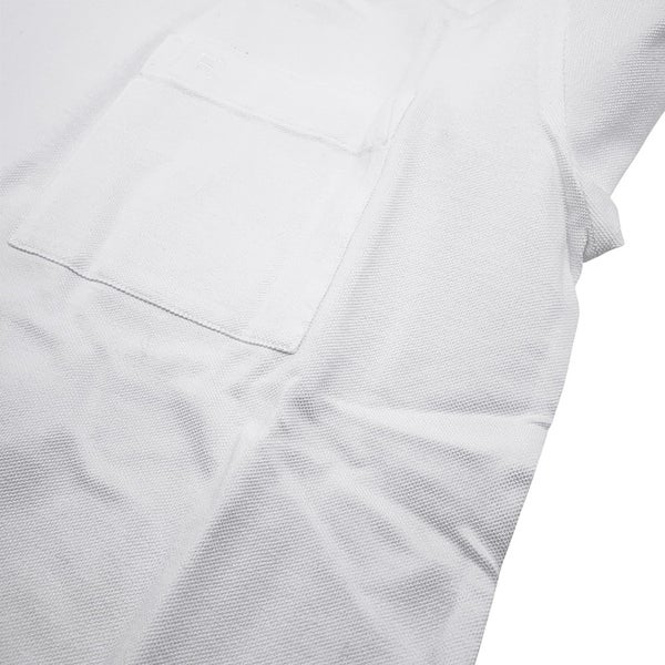 エルメス 半袖Tシャツ H刺繍 コットンピケ メンズサイズS HERMES トップス 白