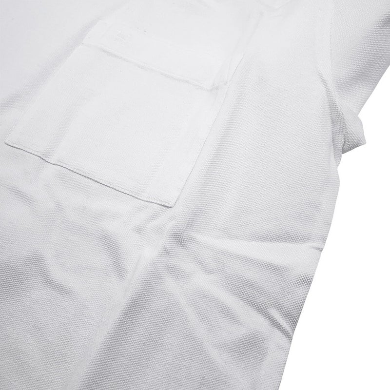 エルメス 半袖Tシャツ H刺繍 コットンピケ メンズサイズS HERMES トップス 白