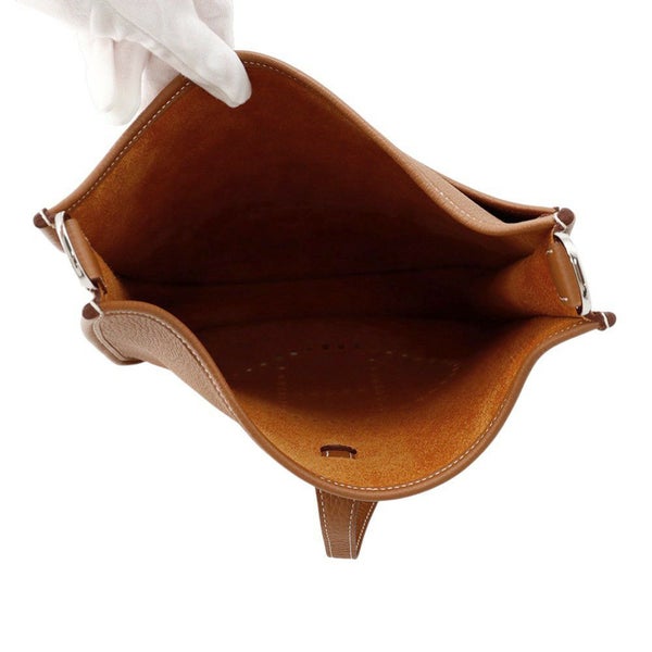 エルメス ショルダーバッグ エブリン3 PM ゴールド/シルバー金具 トリヨンクレマンス B刻印