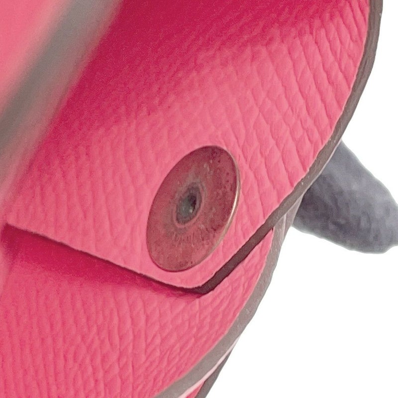 エルメス コインケース カルヴィデュオ ローズアザレ/シルバー金具 エプソン B刻印