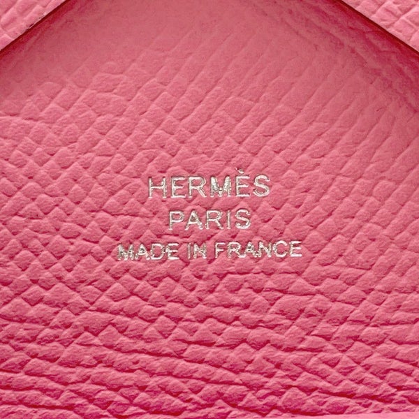 エルメス コインケース カルヴィデュオ ローズアザレ/シルバー金具 エプソン B刻印