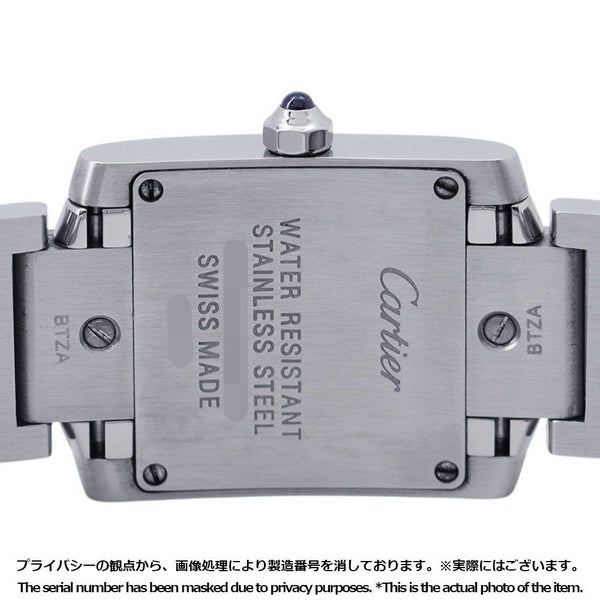 カルティエ タンク フランセーズ SM W51008Q3 Cartier 腕時計 シルバー文字盤 クォーツ